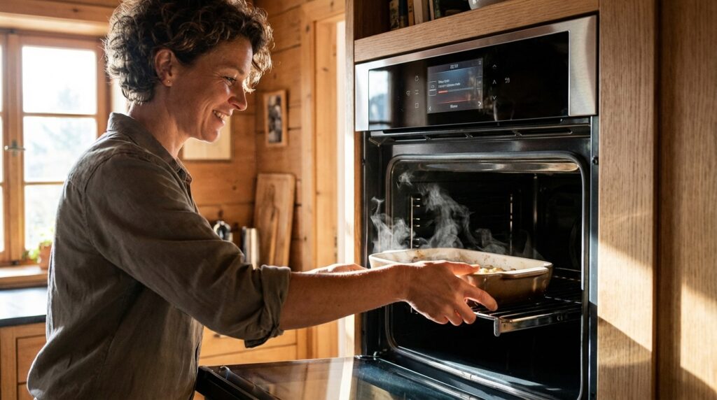 Innovative ovens cooking.