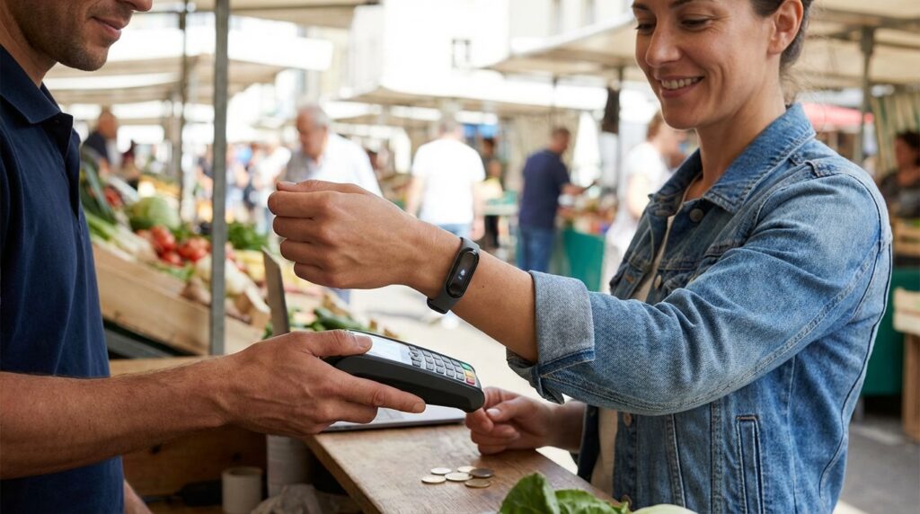 Contactless payment devices.