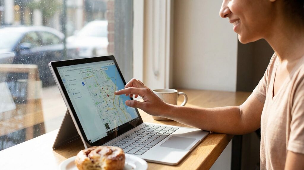 Interactive touchscreen laptops.