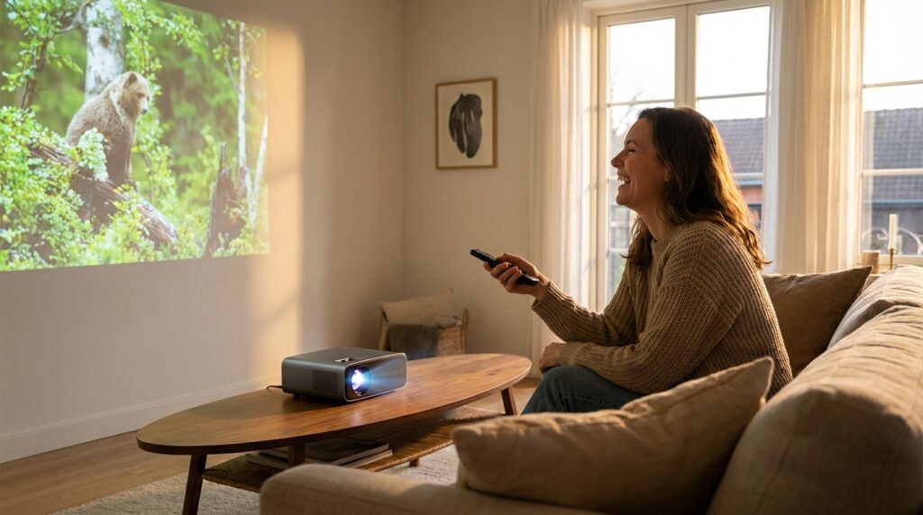 Innovative home theater projectors.