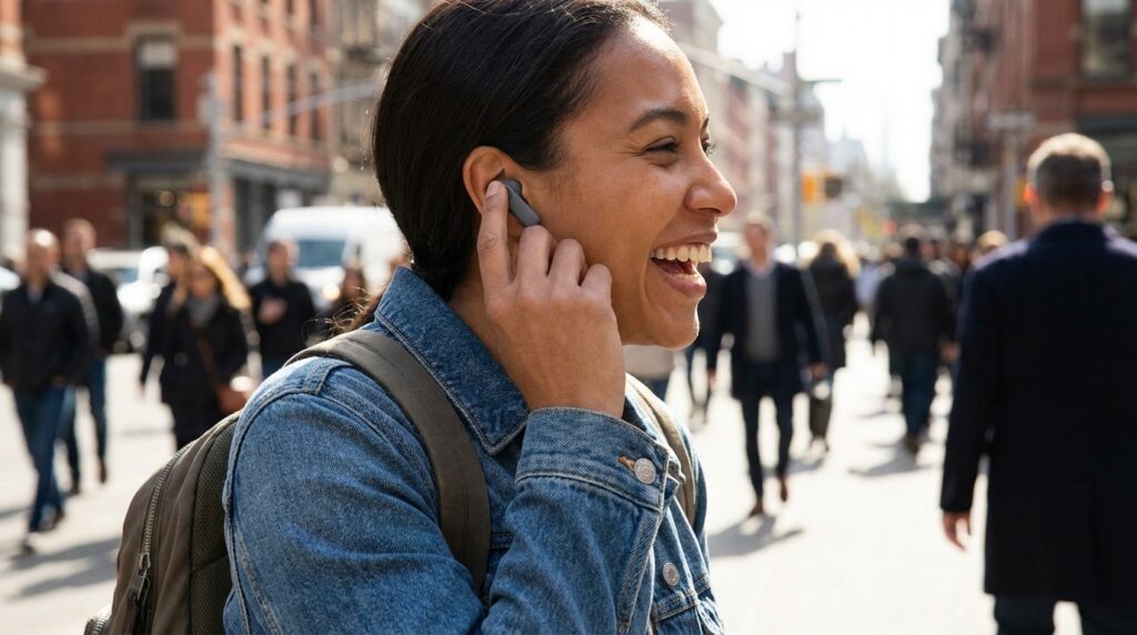 Bluetooth earbuds convenience