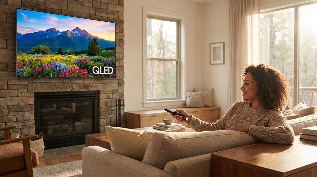 Vibrant QLED TVs