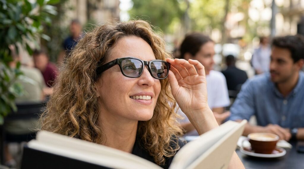 Innovative smart glasses.