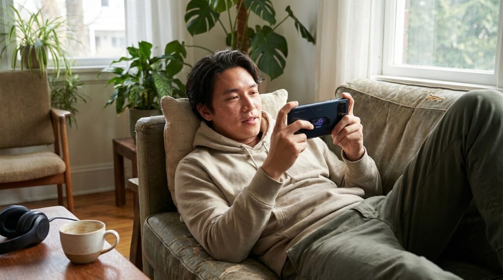 Gaming smartphones showcase power.