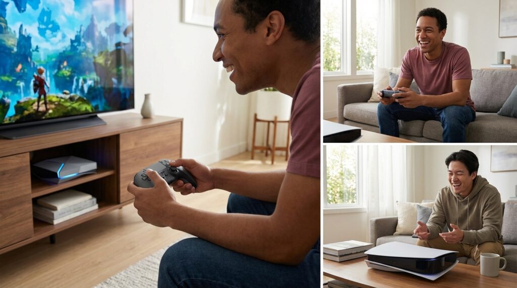 Cutting-edge gaming consoles